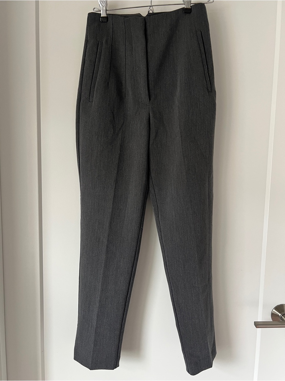 Zara Dark Gray Tailored Dress Pants